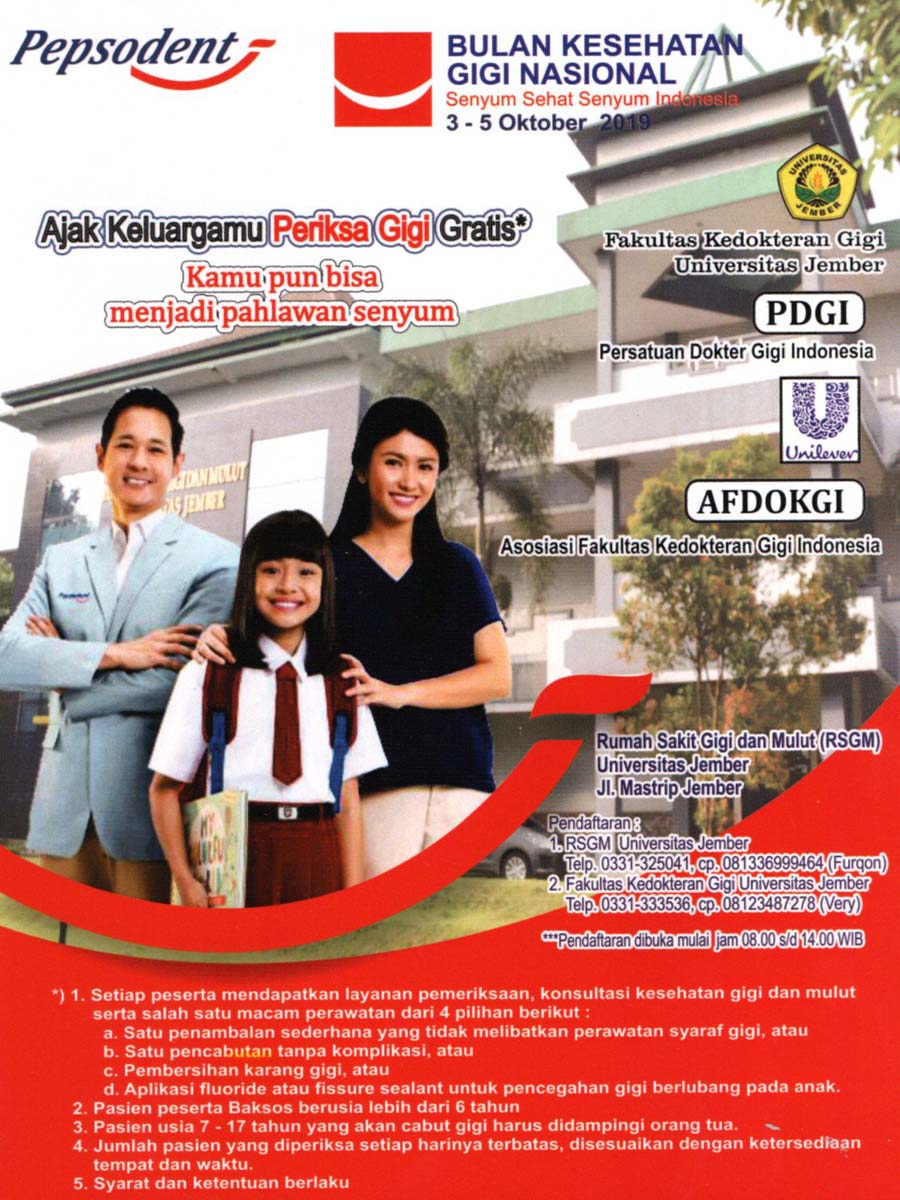 Bulan Kesehatan Gigi Nasional 2019