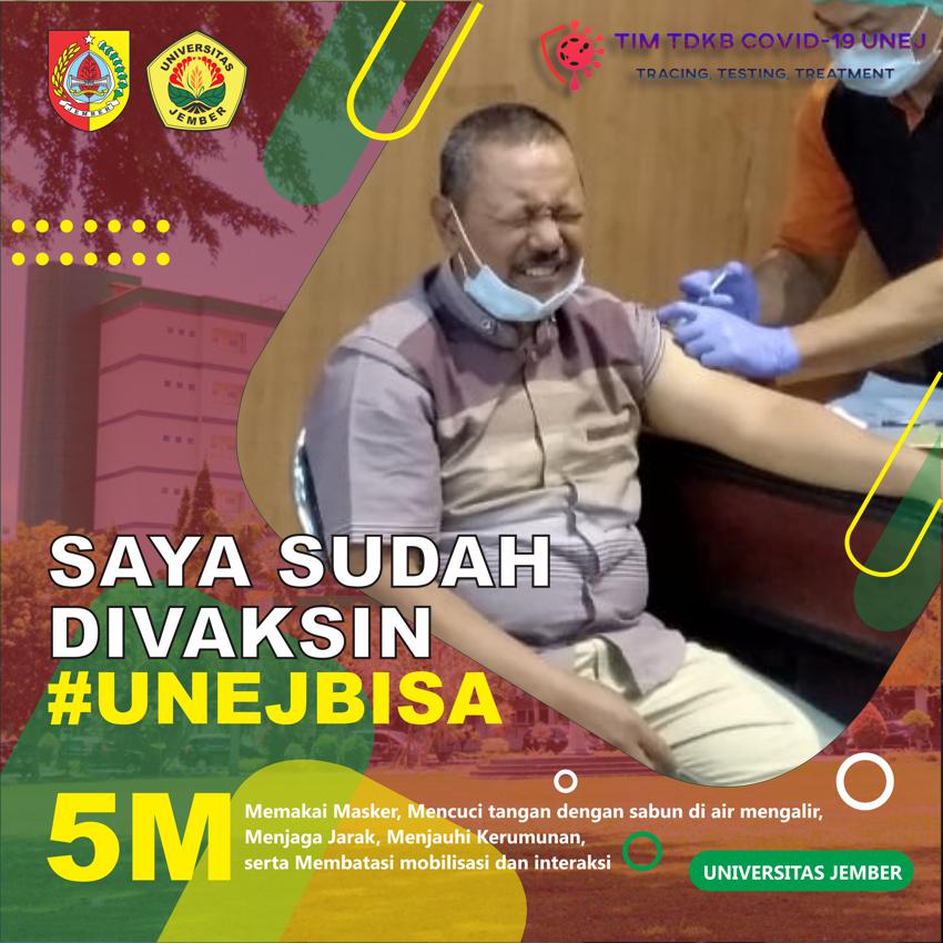 Staf Tendik Ikuti Vaksinasi Putaran 2