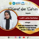 Selamat dan Sukses untuk Lutfi Lailia Sofidian