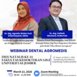 Sambut Dies ke 31, FKG Gelar Webinar